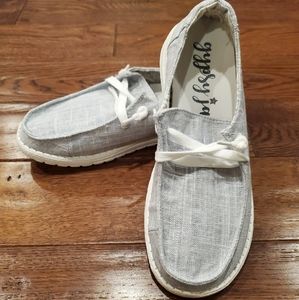 Size 7-11 Authentic Gypsy Jazz Grey Holly Shoes